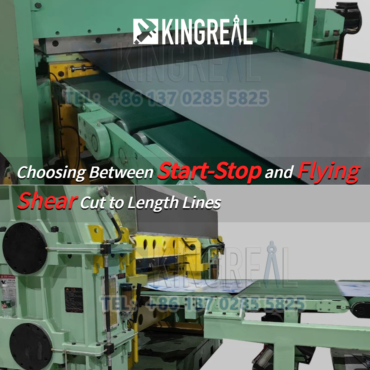 Memilih Antara Start-Stop dan Flying Shear Cut to Length Lines