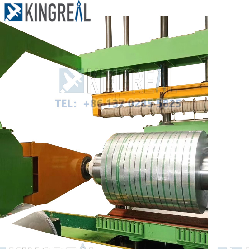 Talian Recoiler Lembaran Logam Berkualiti Tinggi Untuk Mesin Slitting