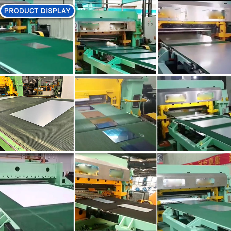 ss cut to length line machine