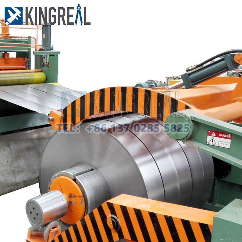 coil slitting machine line