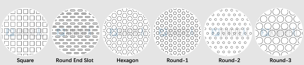 coil to coil perforation line