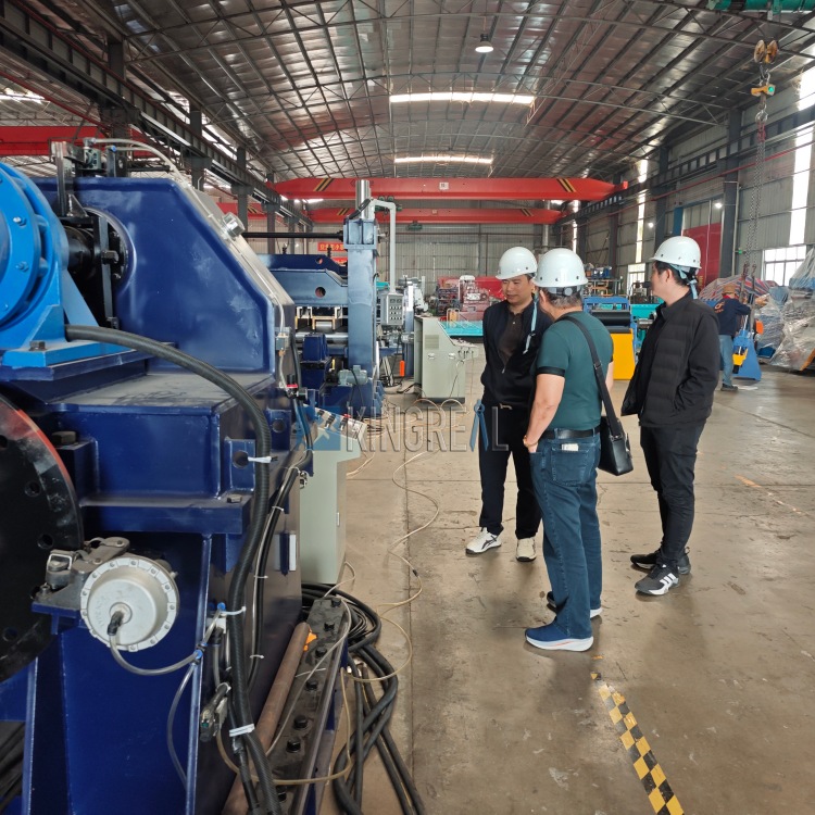 heavy gauge cut to length line