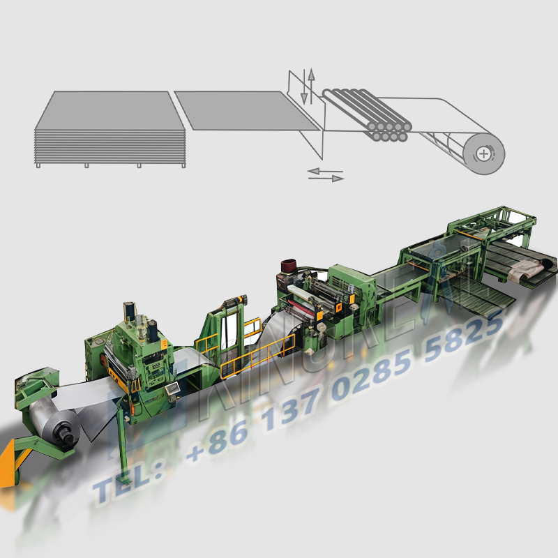 swing shear cut to length line-2