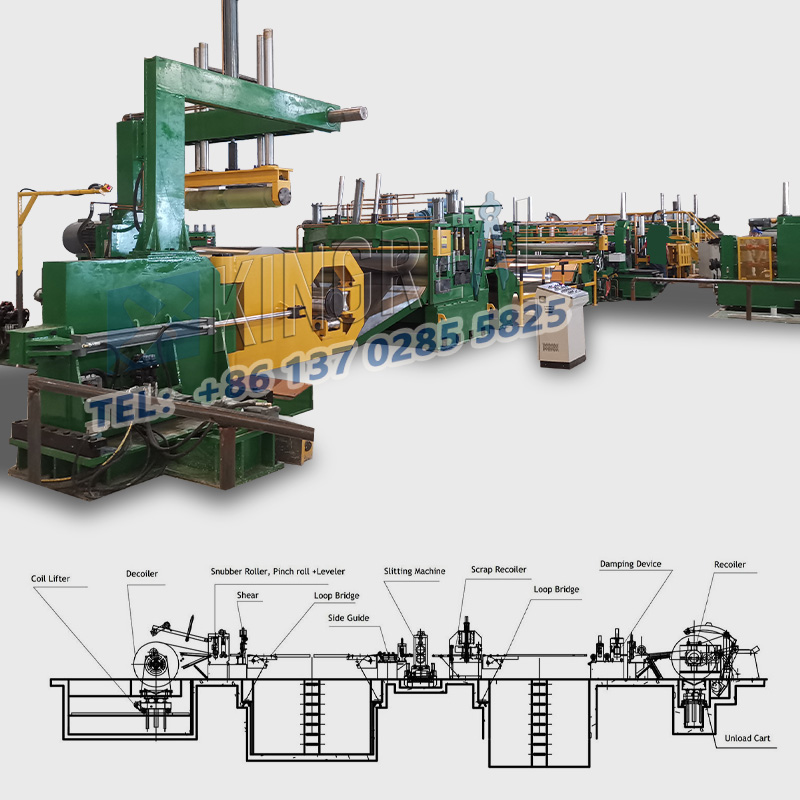 Mesin Slittle Slitless Stainless Steel